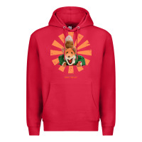 Cardinal basil brush retro japanese Premium Hoodie - tuanDangUi