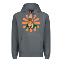 Rock basil brush retro japanese Premium Hoodie - tuanDangUi