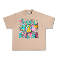 Burro Happy Easter eggs Nurse Urban Heavy Tee - NancyCooperArtShop