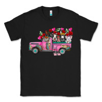 Black farm animals valentine truck Classic Tee - RacoonDesign