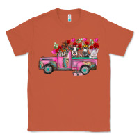 Copper farm animals valentine truck Classic Tee - RacoonDesign