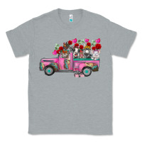 Heather Grey farm animals valentine truck Classic Tee - RacoonDesign