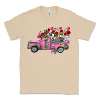 Mushroom farm animals valentine truck Classic Tee - RacoonDesign