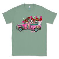Sage farm animals valentine truck Classic Tee - RacoonDesign