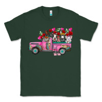 Sports Green farm animals valentine truck Classic Tee - RacoonDesign