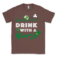 Chestnut Safety First Drink With A Nurse Classic Tee - Bettercallsaul