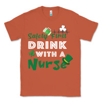 Copper Safety First Drink With A Nurse Classic Tee - Bettercallsaul