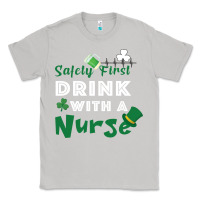 Moon Dust Safety First Drink With A Nurse Classic Tee - Bettercallsaul