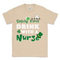 Mushroom Safety First Drink With A Nurse Classic Tee - Bettercallsaul