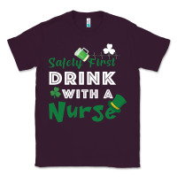 Plum Safety First Drink With A Nurse Classic Tee - Bettercallsaul