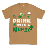 Toasted Coconut Safety First Drink With A Nurse Classic Tee - Bettercallsaul