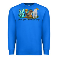 True Royal Peace Love Merino Wool Sheep Premium Sweatshirt - LillyAllenDesigns