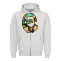 Dove Grey farm life alphabet lowercase letters e Zipper Hoodie - BundleAndBundleShop