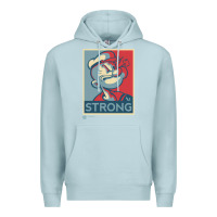 Blue Mist 1 popeye strong brand a transparent Premium Hoodie - tuanDangUi