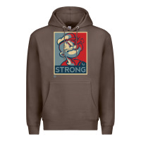 Coffee 1 popeye strong brand a transparent Premium Hoodie - tuanDangUi
