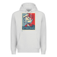 Dove Grey 1 popeye strong brand a transparent Premium Hoodie - tuanDangUi
