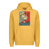 Mustard 1 popeye strong brand a transparent Premium Hoodie - tuanDangUi