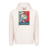 Pale Pink 1 popeye strong brand a transparent Premium Hoodie - tuanDangUi