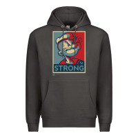 1 Popeye Strong Brand A Transparent Premium Hoodie | Teevron