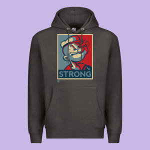 1 Popeye Strong Brand A Transparent Premium Hoodie Designed By Tuandangui