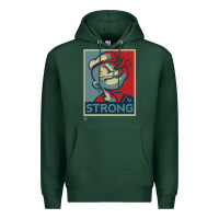 Sports Green 1 popeye strong brand a transparent Premium Hoodie - tuanDangUi