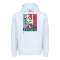 White 1 popeye strong brand a transparent Premium Hoodie - tuanDangUi