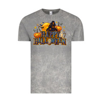 Cloud Rock Happy Halloween Vintage Tee - texasbilliewilder
