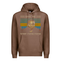 Chestnut give me some chon chon funny quote vintage  popeye lovers blood in blo Premium Hoodie - tuanDangUi