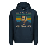Navy give me some chon chon funny quote vintage  popeye lovers blood in blo Premium Hoodie - tuanDangUi
