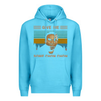 Ocean Blue give me some chon chon funny quote vintage  popeye lovers blood in blo Premium Hoodie - tuanDangUi