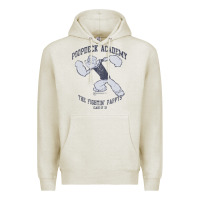 Oatmeal Heather popeye poopdeck academy brand a transparent Premium Hoodie - tuanDangUi
