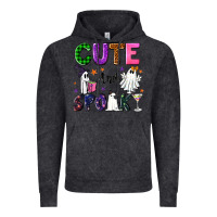 Vintage Black Cute and spooky Vintage Hoodie - NancyCooperArtShop