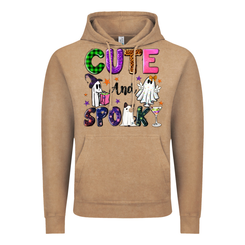 Cute And Spooky Vintage Hoodie by NancyCooperArtShop | Teevron