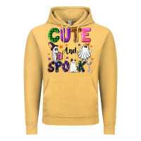 Vintage Mustard Cute and spooky Vintage Hoodie - NancyCooperArtShop