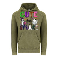 Vintage Olive Cute and spooky Vintage Hoodie - NancyCooperArtShop
