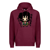 Burgundy ヤムチャ yamcha Premium Hoodie - tuanDangUi