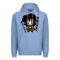 Colony Blue ヤムチャ yamcha Premium Hoodie - tuanDangUi