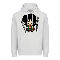 Dove Grey ヤムチャ yamcha Premium Hoodie - tuanDangUi