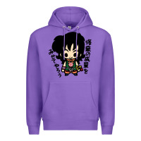 Purple ヤムチャ yamcha Premium Hoodie - tuanDangUi