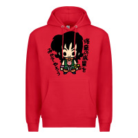 Red ヤムチャ yamcha Premium Hoodie - tuanDangUi