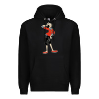 Black olive oyl art Premium Hoodie - tuanDangUi