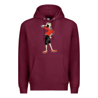 Burgundy olive oyl art Premium Hoodie - tuanDangUi