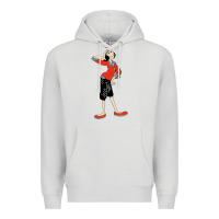 Dove Grey olive oyl art Premium Hoodie - tuanDangUi