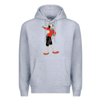 Heather Grey olive oyl art Premium Hoodie - tuanDangUi