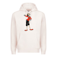 Pale Pink olive oyl art Premium Hoodie - tuanDangUi