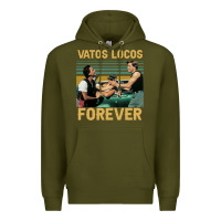 Army Green vatos locos forever Premium Hoodie - tuanDangUi