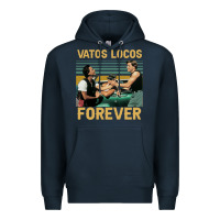 Navy vatos locos forever Premium Hoodie - tuanDangUi