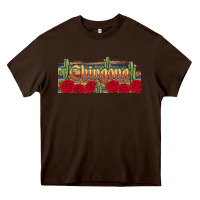 Chocolate Brown chingona Heavy Core Tee - JahusDesignShop