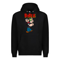 Black popeye Premium Hoodie - tuanDangUi