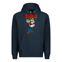 Navy popeye Premium Hoodie - tuanDangUi